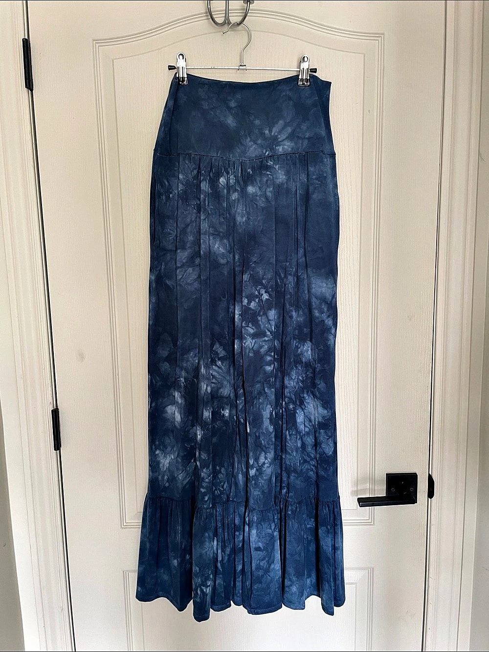 Purusha People Hippie Pants Blue Tie Dye Size L